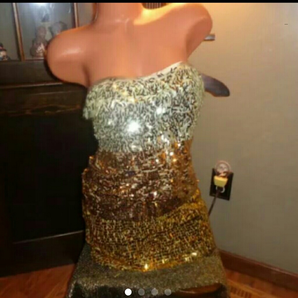 Bebe tassel dress prom homecoming XS/S